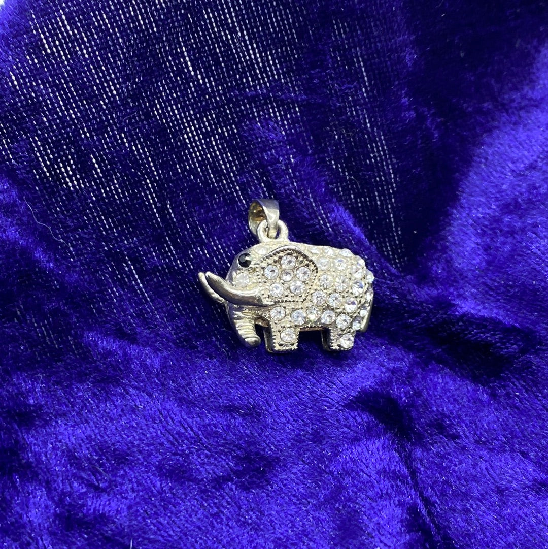 Elephant Pendant Sterling silver