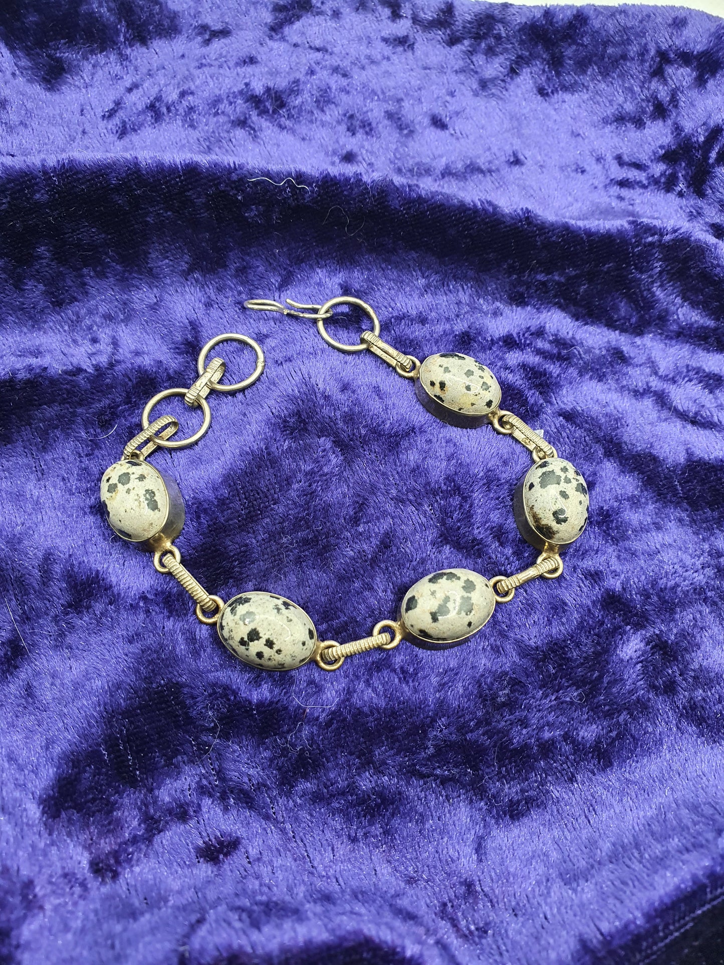 Dalmatian Jasper Bracelet