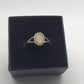 Lemon Quartz Ring size R