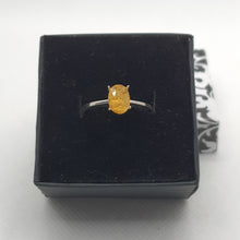 Load image into Gallery viewer, Citrine Ring size Q
