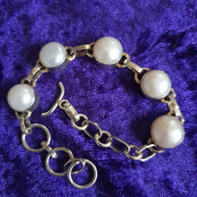 Load image into Gallery viewer, Pearl Bracelet size 17cm
