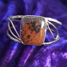 Load image into Gallery viewer, Mahogany Jasper Bangle
