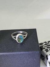 Load image into Gallery viewer, Labradorite Ring size N
