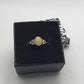 Lemon Quartz Ring size R