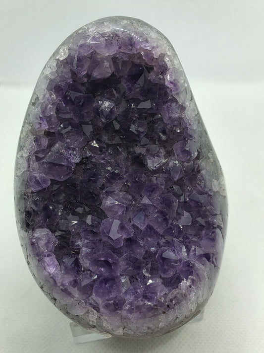 Amethyst polished Geode Piece