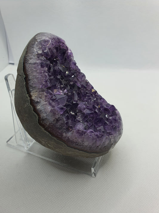 Amethyst polished Geode Piece