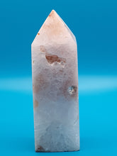 Load image into Gallery viewer, Pink Flower Agate Tower 169g
