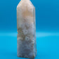 Pink Flower Agate Tower 123g