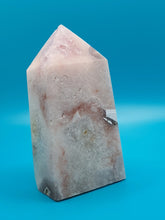 Load image into Gallery viewer, Pink Flower Agate Tower 117g
