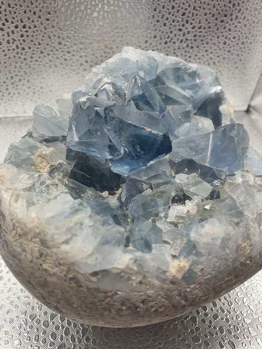 Celestite Heart Freeform