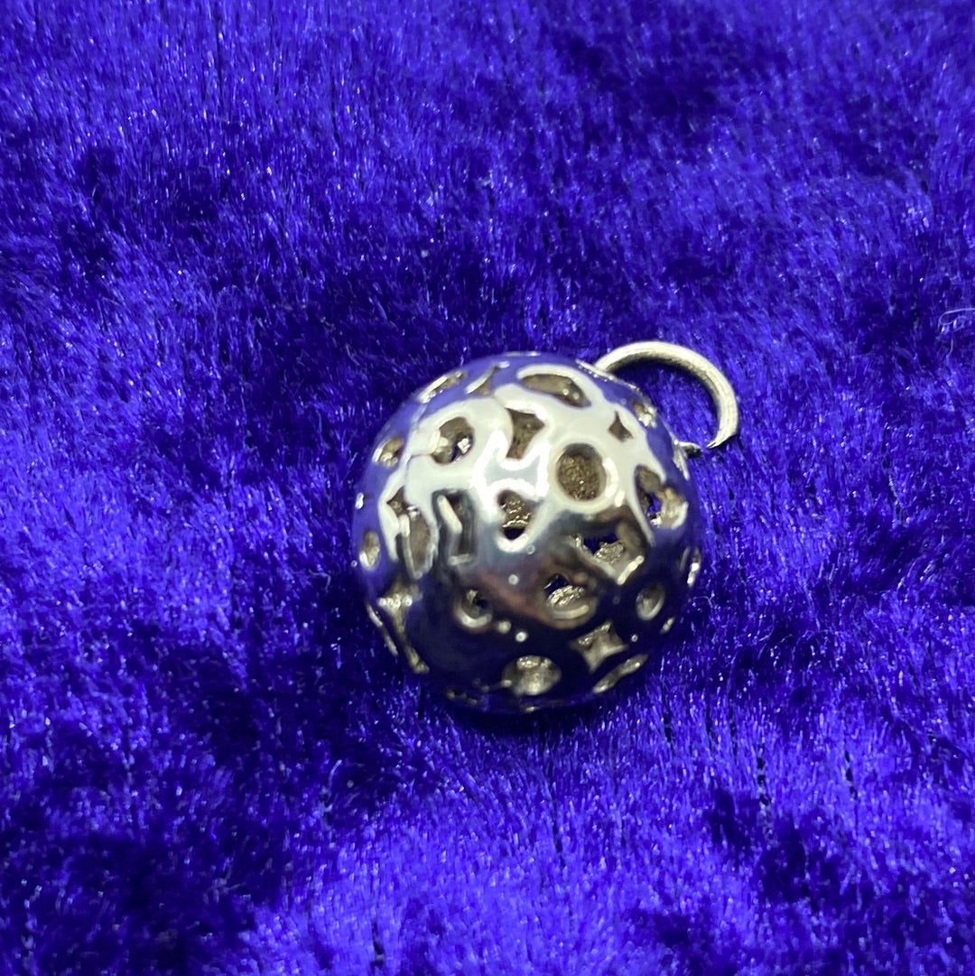 Sterling Silver Sphere Pendant (small)