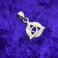 Small Silver Triquetra Pendant