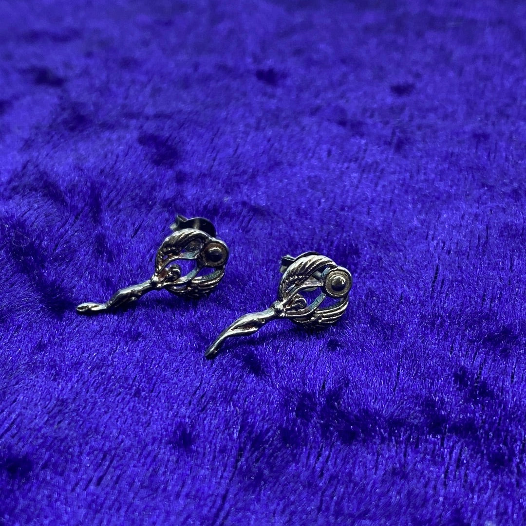 Angel Stud Earrings