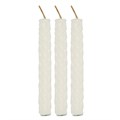 PACK OF 6 WHITE BEESWAX SPELL CANDLES