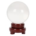 13CM CRYSTAL BALL WITH STAND