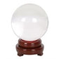 15CM CRYSTAL BALL WITH STAND