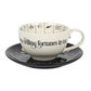 FORTUNE TELLING CERAMIC TEACUP