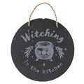 Load image into Gallery viewer, WITCHING IN THE KITCHEN SLATE HANGING SIGN CLEARANCENOT RETURNING
