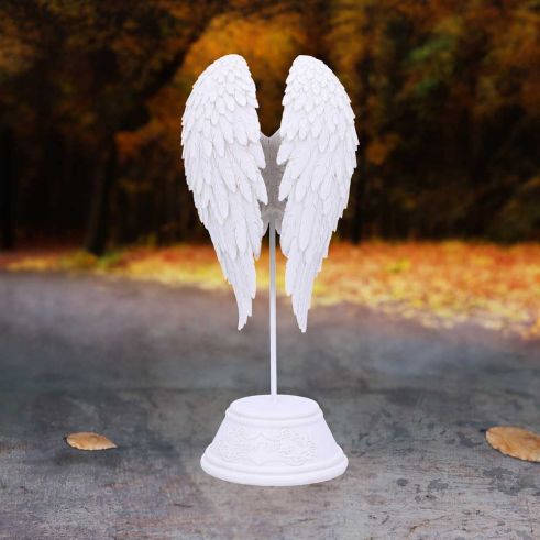 Angelic Heavenly Angel Wings Figurine Fantasy Ornament