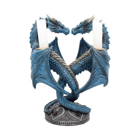 Anne Stokes Dragon Heart Candle Holder 23cm