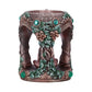 Bronze Mother Earth Tea Light Holder 7cm