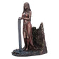 Celtic Earth Mother Danu bronze figurine