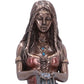 Celtic Earth Mother Danu bronze figurine