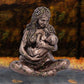 Earth Mother and baby bronze figurine 11cm