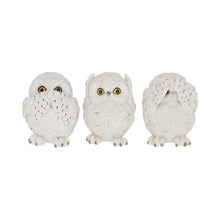 Load image into Gallery viewer, Three Wise Owls Resin Figurines 8cm

