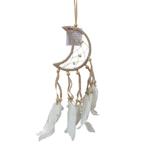 Load image into Gallery viewer, Crescent Moon Dream Catcher 12cm
