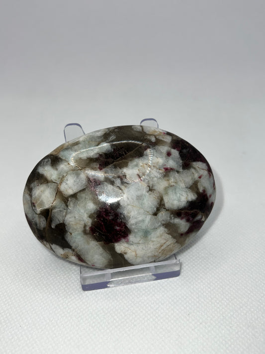 Rubellite Polished Pebble