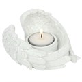 Load image into Gallery viewer, GLITTER ANGEL WING CANDLE HOLDER
