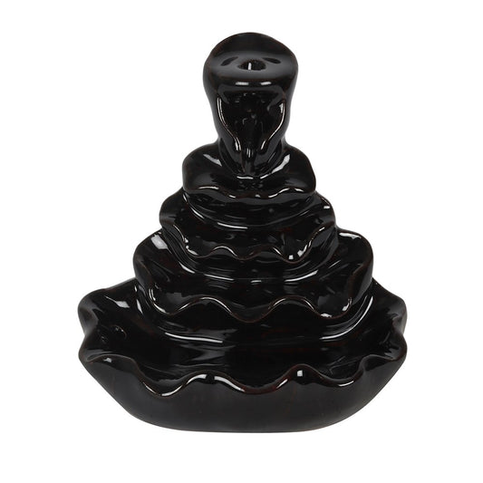 4-TIER RIPPLE BACKFLOW INCENSE BURNER