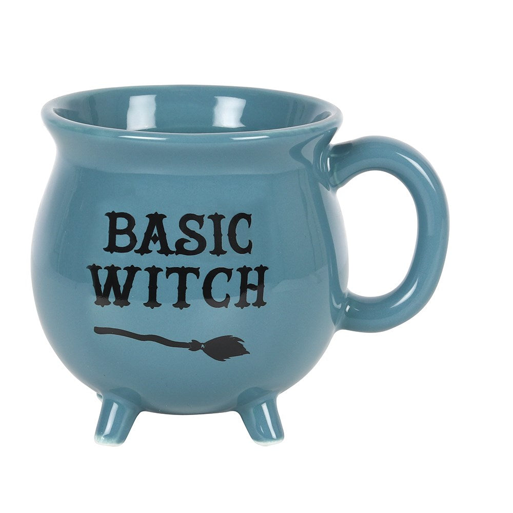 Blue Basic Witch Cauldron Mug