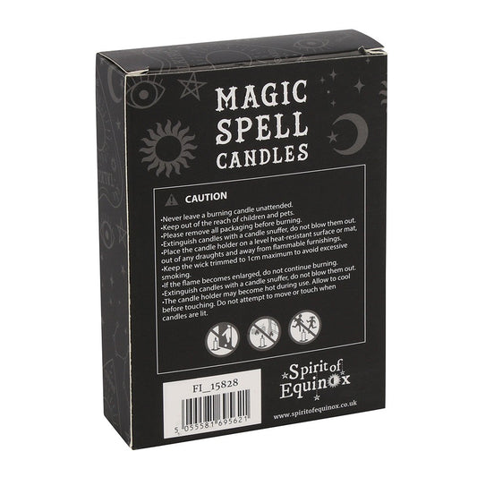 Dark Blue 'Wisdom' spell candles pack of 12