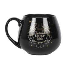 Load image into Gallery viewer, Black Fortune Teller Colour Changing Mug
