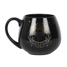 Load image into Gallery viewer, Black Fortune Teller Colour Changing Mug
