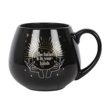 Load image into Gallery viewer, Black Fortune Teller Colour Changing Mug
