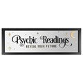 PSYCHIC READINGS MIRRORED WALL HANGING