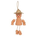 SMALL TERRACOTTA POT MAN