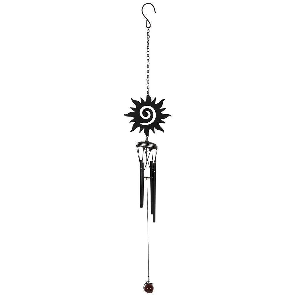 Black sun cut-out Windchime