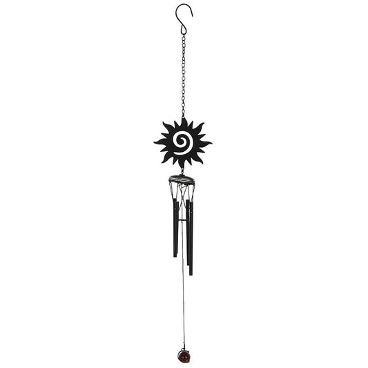 Black sun cut-out Windchime