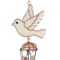 FLYING WHITE DOVE WINDCHIME