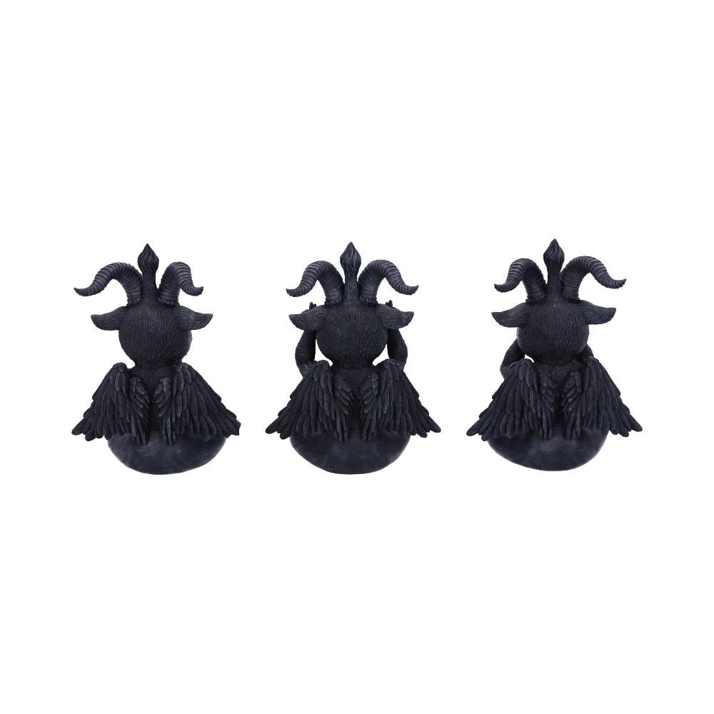 Three Wise Baphaboo Figurines 13.4cm