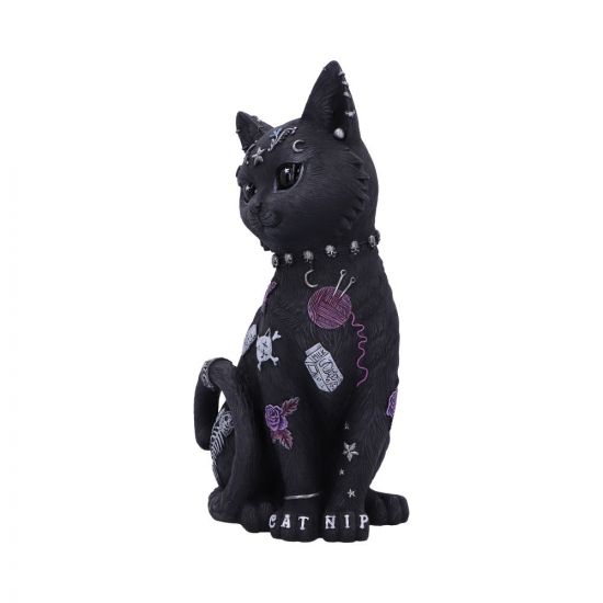 Bad to the Bone Cat Figurine 22cm