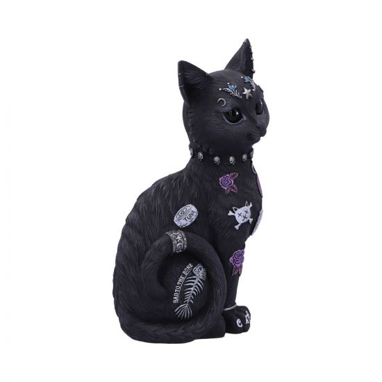 Bad to the Bone Cat Figurine 22cm