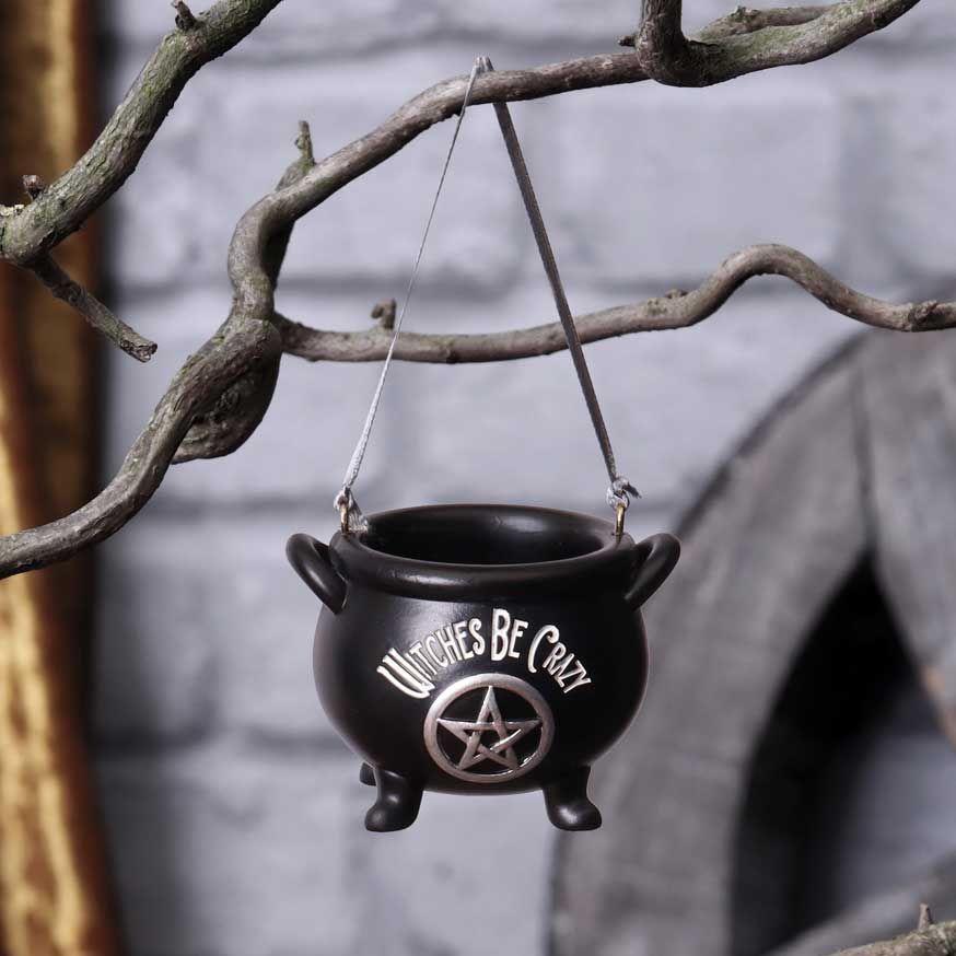 New in Witches Be Crazy Hanging Ornament 6.1cm