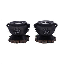 Load image into Gallery viewer, Ivy Cauldron Candle Holder 11cm (Set of 2)
