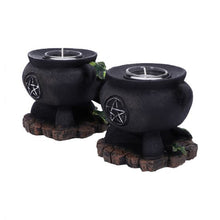 Load image into Gallery viewer, Ivy Cauldron Candle Holder 11cm (Set of 2)
