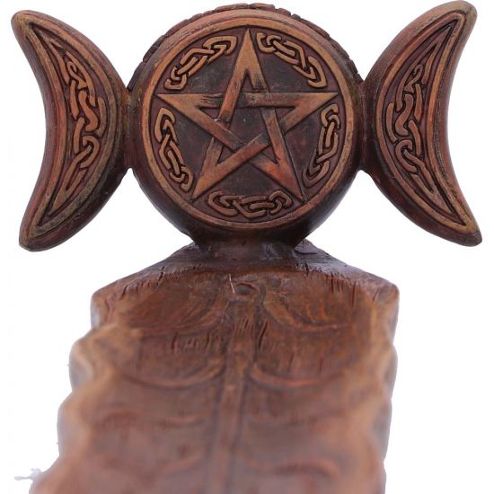 Triple Moon Goddess Incense Holder 23.5cm